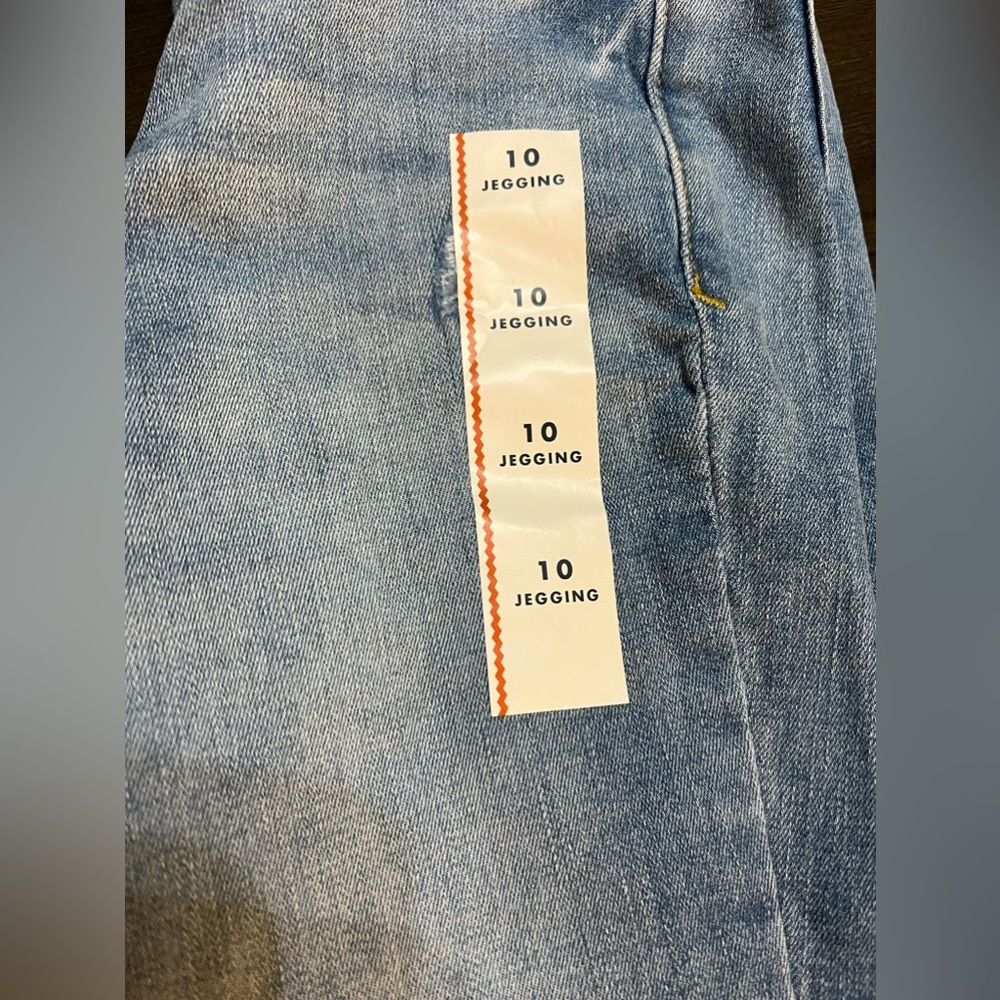 Cat & Jack size 10 youth girl jeggings - Picture 3 of 4